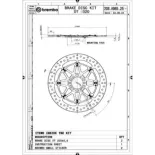 Pareja de discos de freno delanteros Brembo Racing T-Drive (ref. 208A98525)
