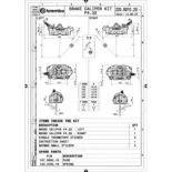 PINZAS DE FRENO RADIALES BREMBO RACING GP4-RX CNC P4 32 100MM 220B01020