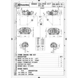 PINZAS DE FRENO RADIALES BREMBO RACING CNC P4 32 CAFÈ RACER .484 100MM