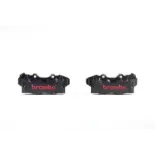 PINZAS BREMBO RACING PINZAS DE FRENO RADIALES CNC GP4-RB NEGRAS 100MM 220B47330