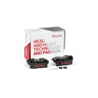 Pinzas de freno Brembo Racing negro GP4-RB, 108mm 220B47340