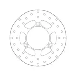 Disco de freno moto Brembo fijo Serie Oro 68B40729