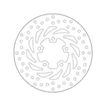 Disco de freno moto Brembo fijo Serie Oro 68B40732