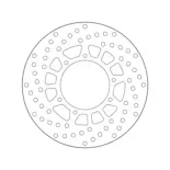 Disco de freno moto Brembo fijo Serie Oro 68B40742