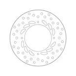 Disco de freno moto Brembo fijo Serie Oro 68B40748