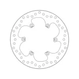 Disco de freno moto Brembo fijo Serie Oro 68B40784