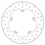 Disco de freno moto Brembo Serie Oro Trasero 68B407A8