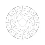 Disco de freno moto Brembo Serie Oro 68B407B0