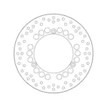 Disco de freno moto Brembo Serie Oro 68B407C4