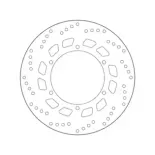 Disco de freno moto Brembo Serie Oro 68B407D0