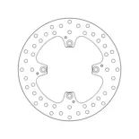 Disco de freno moto Brembo fijo Serie Oro 68B407H0