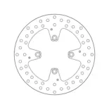 Disco de freno moto Brembo fijo Serie Oro 68B407H1