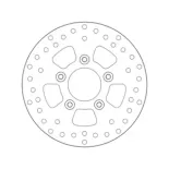 Disco de freno moto Brembo fijo Serie Oro 68B407J4