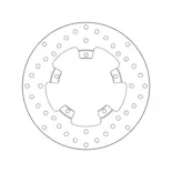 Disco de freno moto Brembo fijo Serie Oro 68B407L4