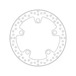 Disco de freno moto Brembo fijo Serie Oro 68B407N0