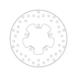 Disco de freno moto Brembo fijo Serie Oro 68B407N5