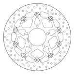 Disco de freno moto Brembo fijo Serie Oro 78B40861