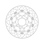 Disco de freno moto Brembo fijo Serie Oro 78B40874