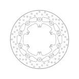 Disco de freno moto Brembo fijo Serie Oro 78B40887