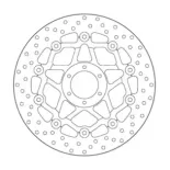 Disco de freno moto Brembo fijo Serie Oro 78B40903