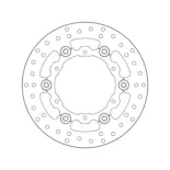 Disco de freno moto Brembo fijo Serie Oro 78B40906