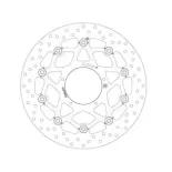 Disco de freno moto Brembo fijo Serie Oro 78B408B7