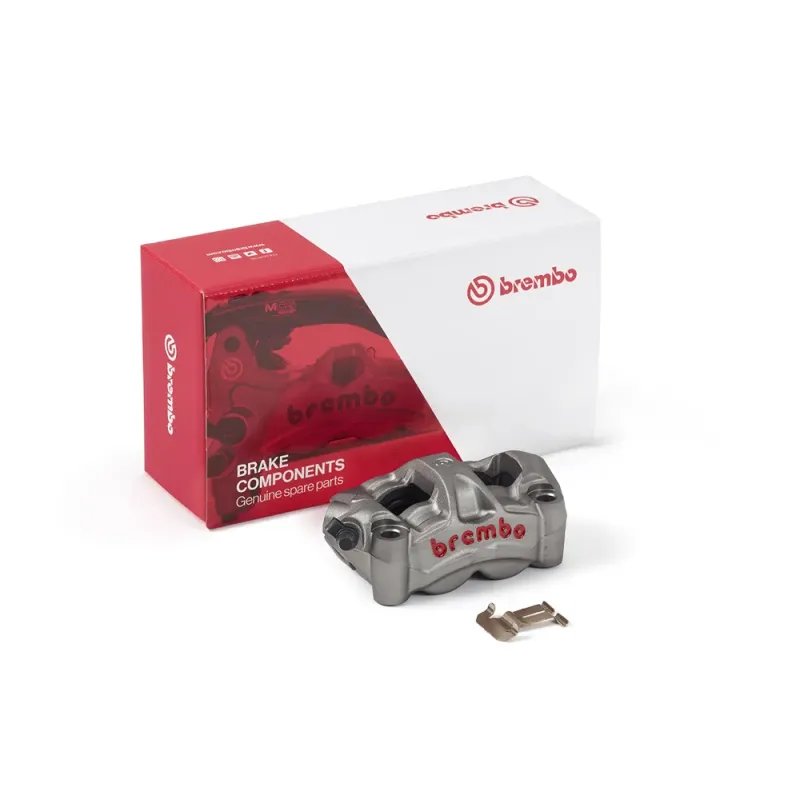 PInza de freno Bremo titanio anodizado delantero izquierdo 920A88580