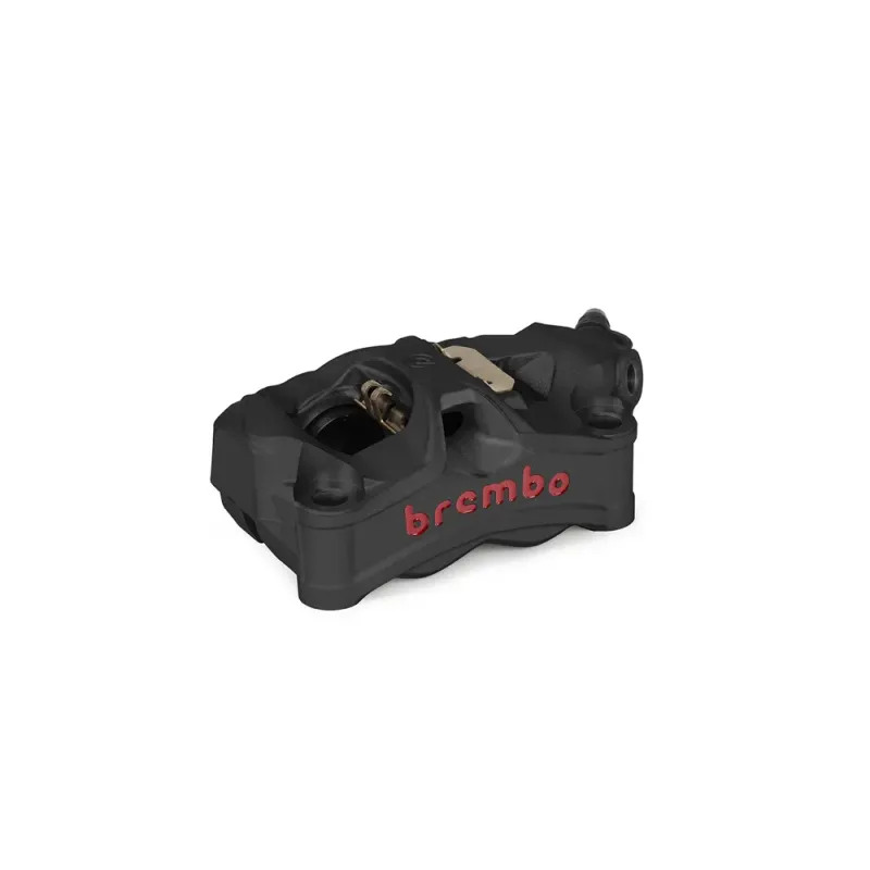 Pinza Brembo Stylema negro y rojo derecha 100mm 920D02093