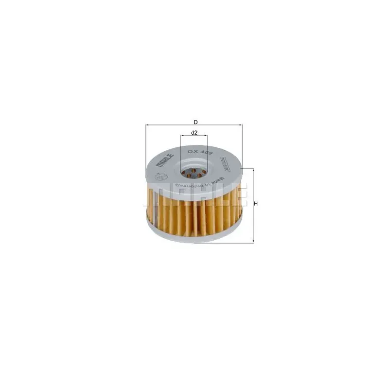 Filtro de aceite MAHLE OX409