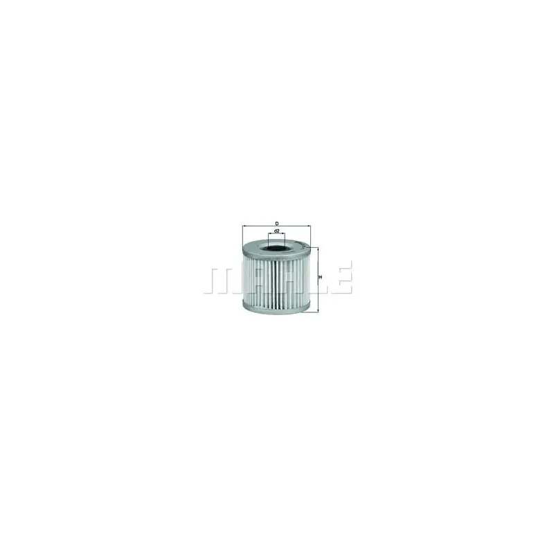 Filtro de aceite MAHLE OX411