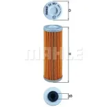 Filtro de aceite MAHLE OX807