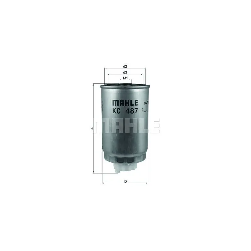 Filtro de aceite MAHLE OX970