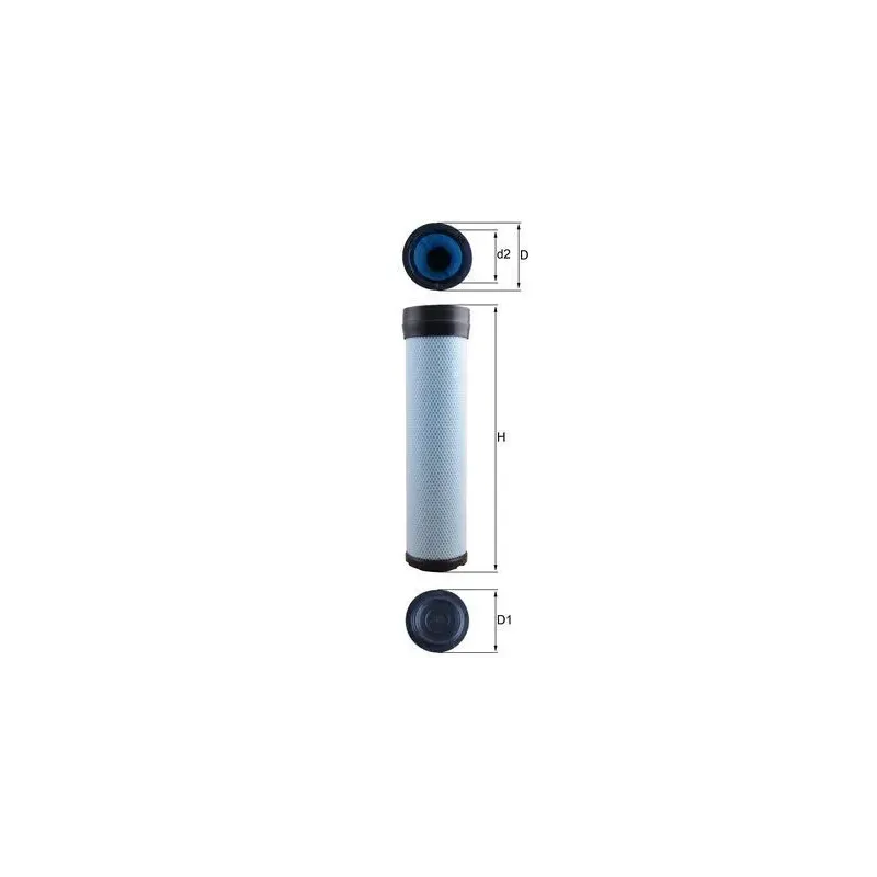 MAHLE LXS284 Filtro de aire complementario