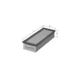 MAHLE LX995 Filtro de aire