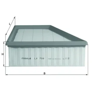 MAHLE LX708 Filtro de aire