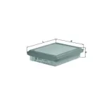 MAHLE LX591 Filtro de aire