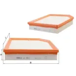 MAHLE LX4912 Filtro de aire