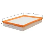 MAHLE LX4849 Filtro de aire