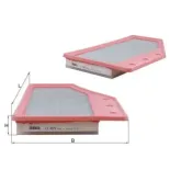 MAHLE LX4573 Filtro de aire