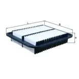 MAHLE LX4431 Filtro de aire