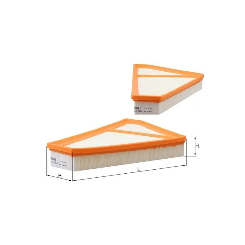 MAHLE LX4253 Filtro de aire