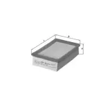 MAHLE LX475 Filtro de aire