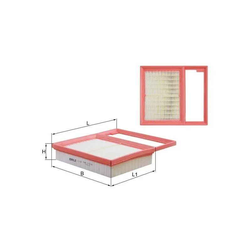 MAHLE LX4157 Filtro de aire