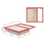 MAHLE LX4157 Filtro de aire