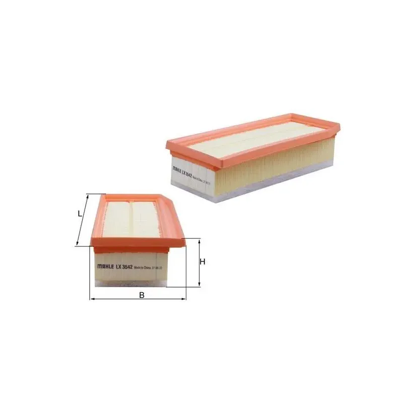MAHLE LX3542 Filtro de aire