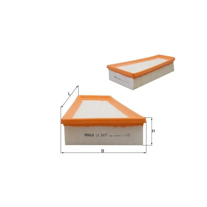 MAHLE LX3477 Filtro de aire