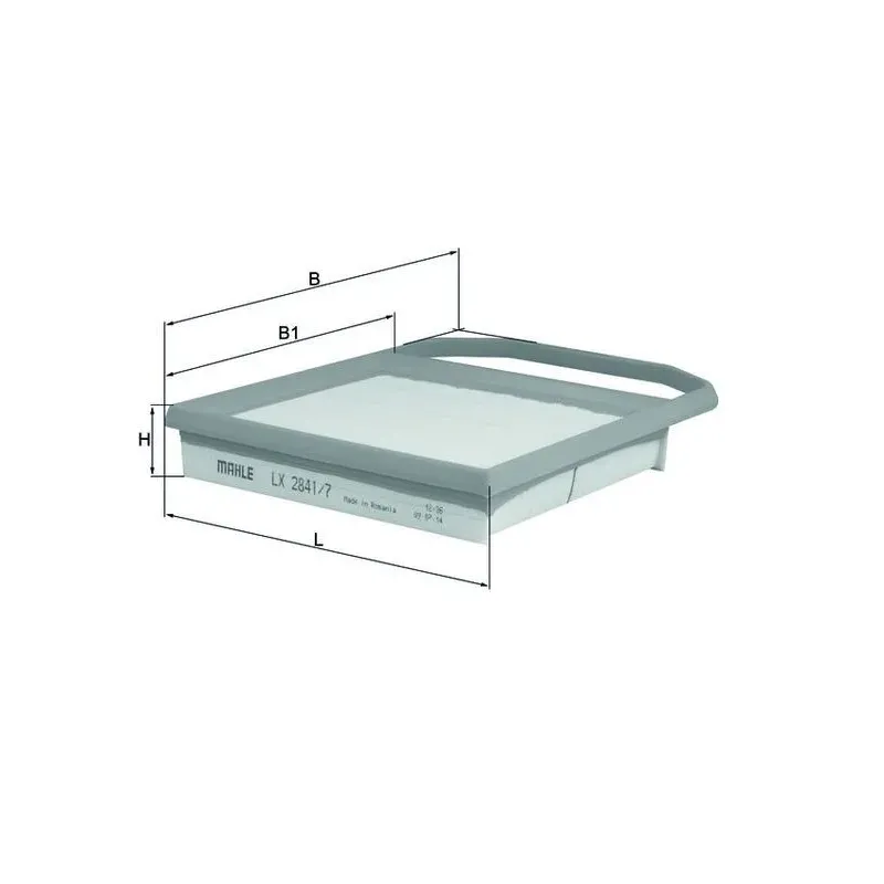 MAHLE LX2841/7 Filtro de aire