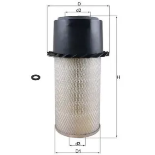 MAHLE LX18 Filtro de aire