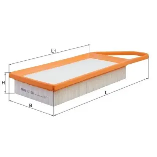 MAHLE LX1282 Filtro de aire