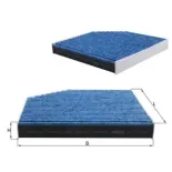 MAHLE LAO667 Filtro, aire habitáculo